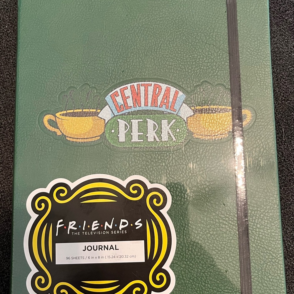 Friends Central Perk Green Journal
